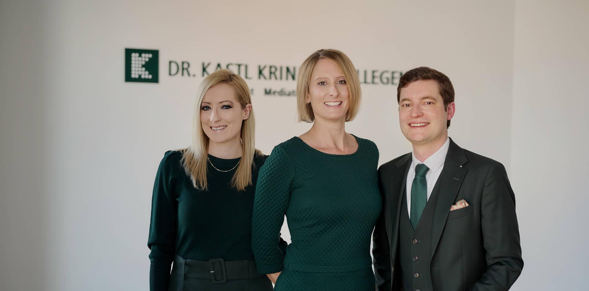 Rechtsanwälte der Kanzlei Dr. Kastl Krinner PartmbB in Landshut